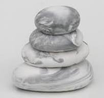 Load image into Gallery viewer, Scented Pebbles - Black/White Sea Breeze