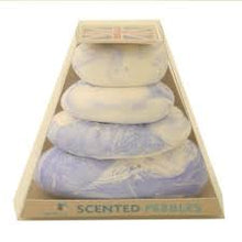 Load image into Gallery viewer, Scented pebbles - Blue/White Sea Breeze