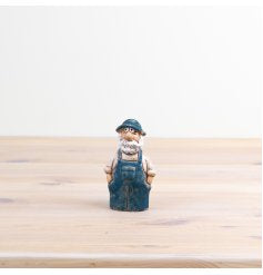 Blue Farmer ornament