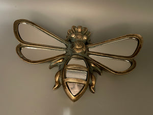 Mirrored Bee plaque